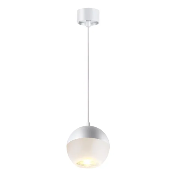 Св-к накл.,длина провода 2м IP20 GU10 9W 220V GARN белый NOVOTECH — фото 4
