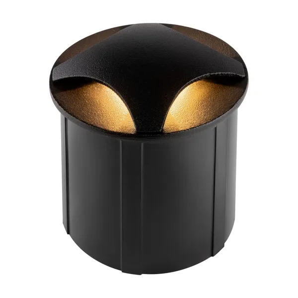 Встраиваемый светильник 3Вт 3000K Черный IP20 Biscotti O036-L3B3K Outdoor Maytoni