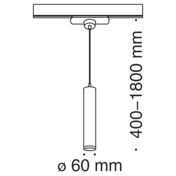Светильник трековый 1*GU10 50Вт Белый IP20 Track lamps TR008-1-GU10-W Technical Maytoni — фото 4