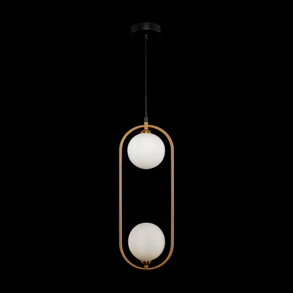 Подвесной светильник 2*G9 25Вт Латунь IP20 Ring MOD013PL-02BS Maytoni — фото 6