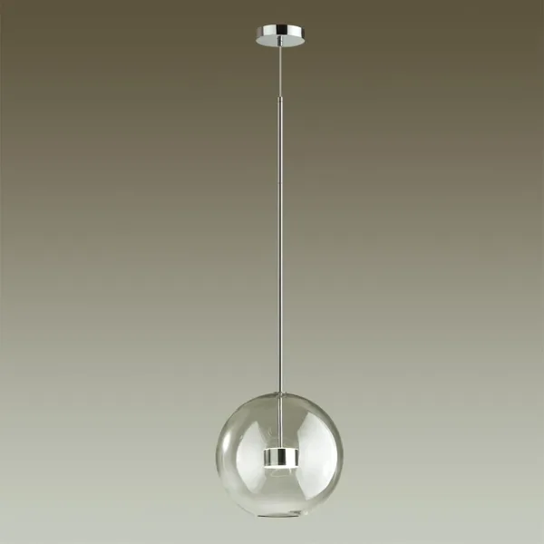 Подвес LED 12W 4000K BUBBLES хром/прозрачный ODEON LIGHT — фото 3