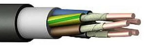Кабель ВВГнг(А)-FRLS 5х6,0 ок (N.РЕ)-0,66