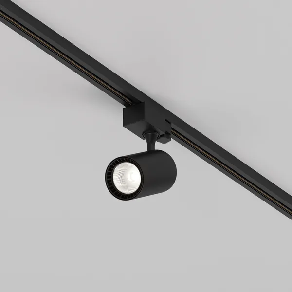 Трековый светильник LED 10Вт Черный IP20 Three phase track system Trinity TR029-3-10W4K-M-B Technical Maytoni — фото 3