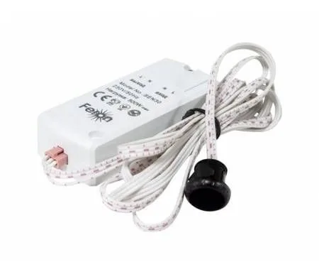 Датчик движения 230V 500W 5-8см 30° белый с 1.5м кабелем SEN30, артикул 22068
