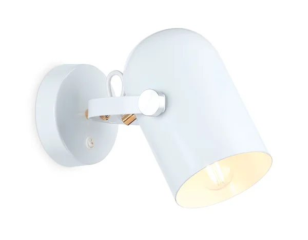 Накладной спот с выключателем в стиле лофт TR8202 WH белый E27 max 40W D117*280 Ambrella Light