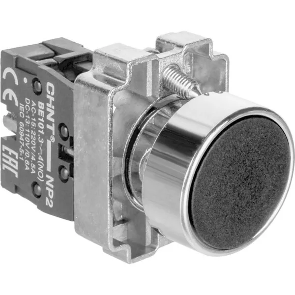 Кнопка управления NP2-BA3311 маркировкой, 1НО, IP40 (R) CHINT