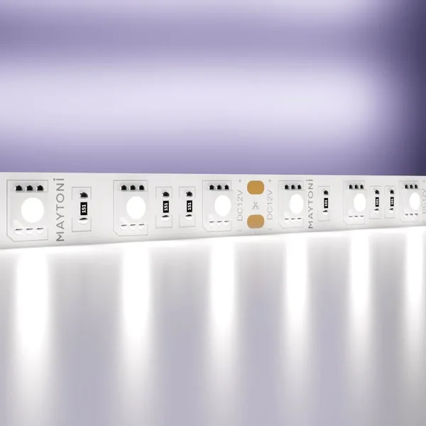 Лента светодиодная 12В 5050 14,4Вт/м 60LED/м 6000K 5м IP20 Technical Maytoni — фото 2