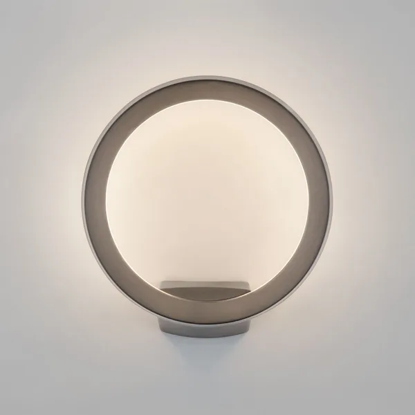Уличный настенный светодиодный светильник 12Вт 4000К серый IP54 Ring (a054932) Elektrostandard — фото 4