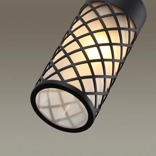 Ландшафтный настенный св-к E27 1*60W IP44 DUNES черный/стекло ODEON LIGHT — фото 6