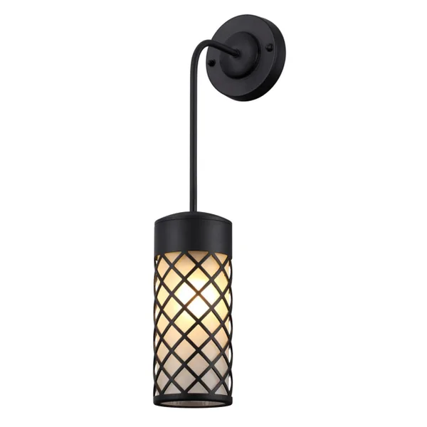 Ландшафтный настенный св-к E27 1*60W IP44 DUNES черный/стекло ODEON LIGHT — фото 5