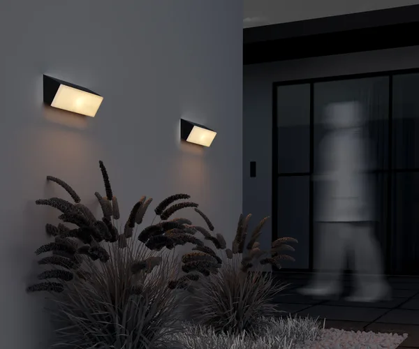 Настенный светильник (бра) 20Вт 3000К Графит IP54 Brick O436WL-L20GF3K Outdoor Maytoni — фото 6