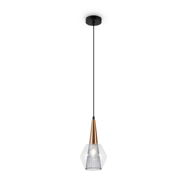 Подвесной светильник 1*E14 40Вт Золото IP20 Copita FR5133PL-01GR Freya