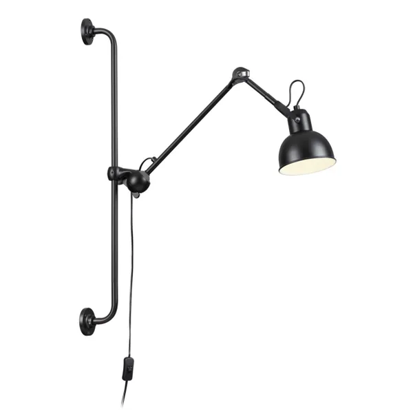 Бра на кронштейне Е14 1*40W ARTA черный ODEON LIGHT