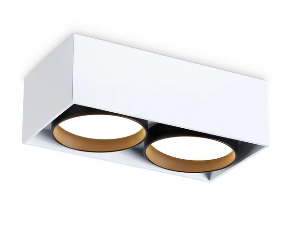 Светильник накладной TN70872/2 WH/BK белый/черный GX53/2 max 12W 185*92*62 Ambrella Light