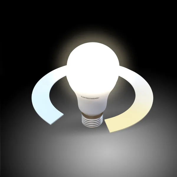 Умная светодиодная лампа E27 10Вт 3300, 4200, 6500К (a055923) Elektrostandard