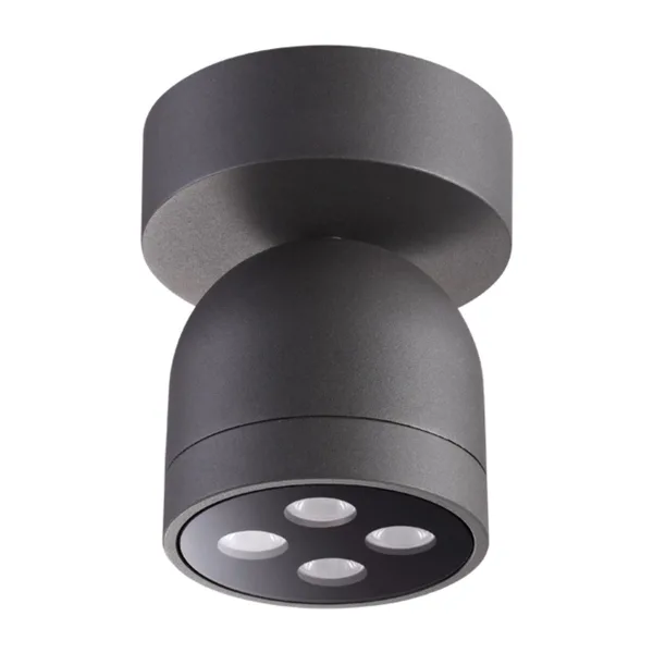 Ландшафтный св-к IP65 LED 3000К 10W 100-240V GALEATI темно-серый B NOVOTECH