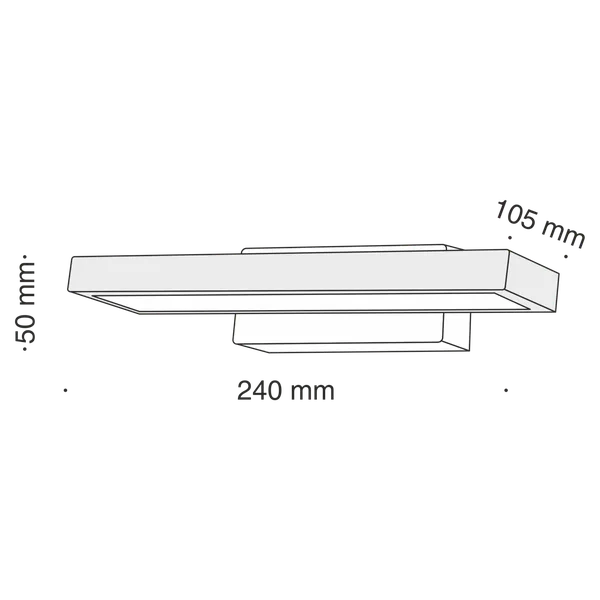 Бра 6Вт 4000K Белый IP20 Everett C815WL-L6W4K Technical Maytoni — фото 3