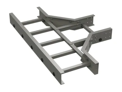 Т-ответвитель 400x150, стеклопластик G5 DKC
