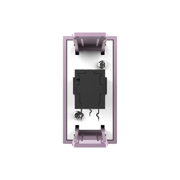Розетка стерео аудио TRS JACK 6.3 мм, цвет розовый (механизм) Livolo — фото 4