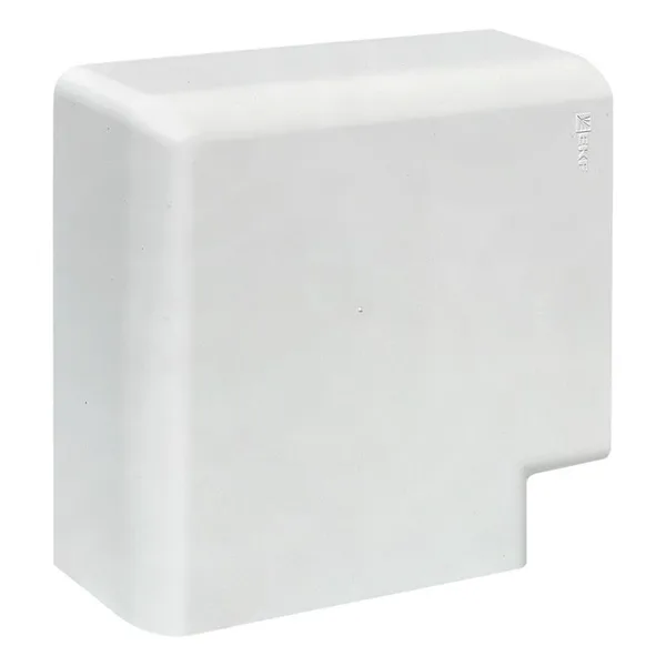 Поворот 90 гр, (105х50) (2 шт) белый C-Line EKF