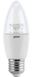 Лампа светодиодная LED диммер свеча 6 Вт Е27 4100К GAUSS