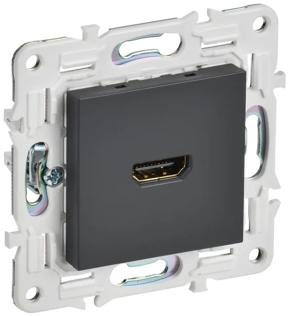 SKANDY Розетка HDMI SK-H01T титан IEK