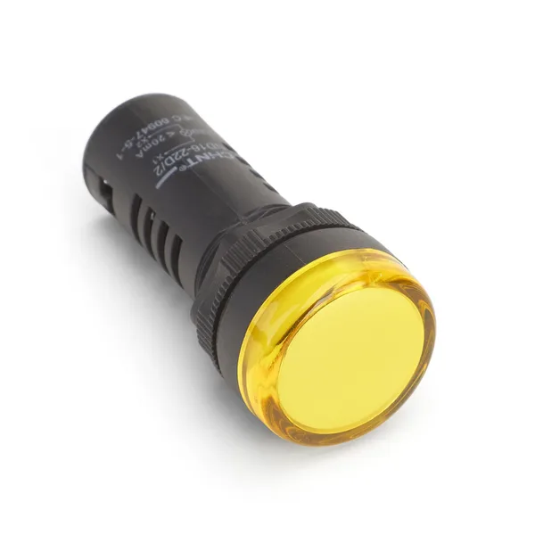 Индикатор ND16-22D/2C желтый, встр. резистор, IP65 АС/DC24В (R) CHINT