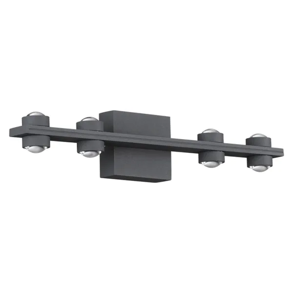Ландшафтный настенный св-к IP54 LED 4000K 16W 85-265V CALLE темно-серый NOVOTECH