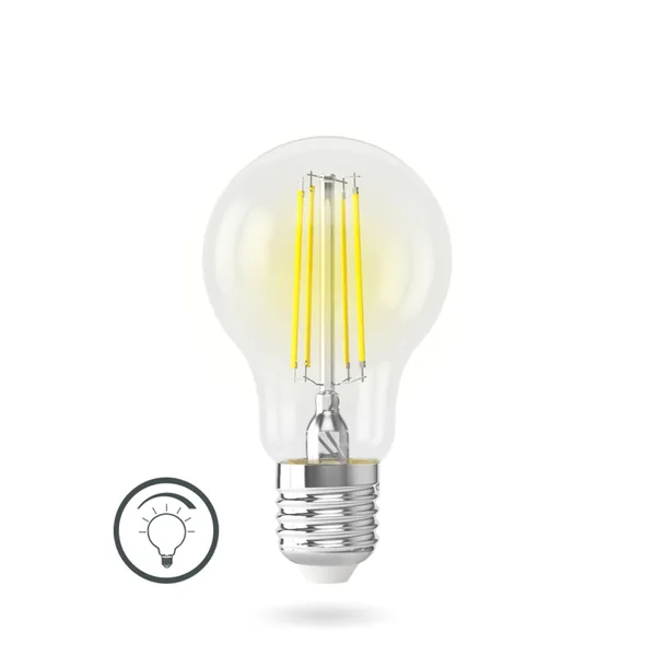 Лампа св/д E27 8Вт 2800K Прозрачный General purpose bulb 5489 Voltega — фото 3