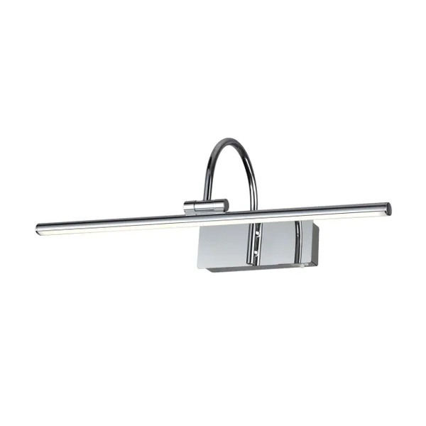Подсветка для картин с выкл.LED 8W 4000К 450Лм GEBA хром/металл/акрил ODEON LIGHT — фото 3