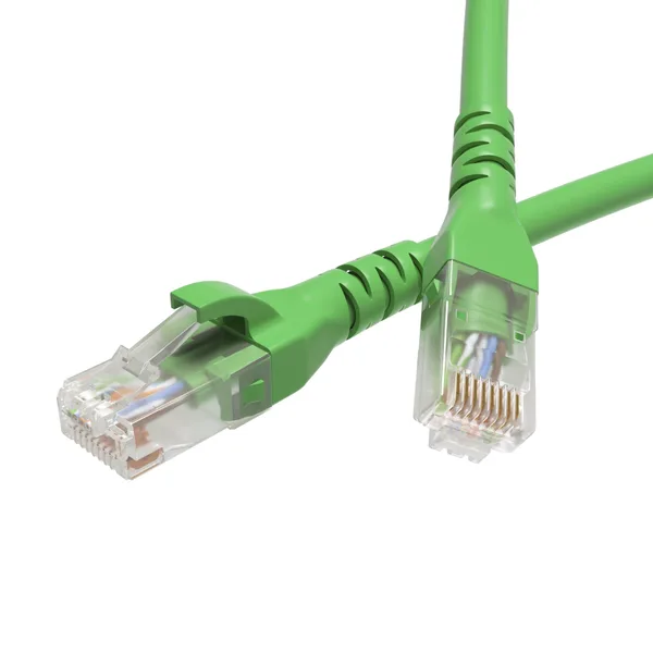 Патч-корд неэкранированный CAT6 U/UTP 4х2, LSZH, зелёный, 5.0м DKC