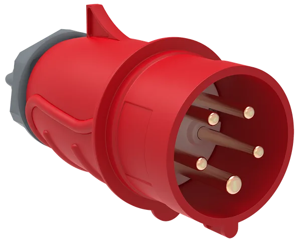 Вилка переносная ССИ-025 32А-6ч/200/346-240/415В 3Р+РЕ+N IP44 MAGNUM IEK