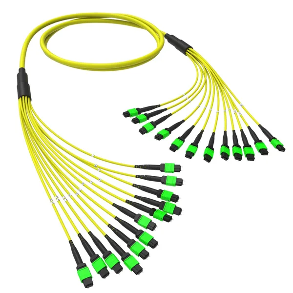 Оптическая магистральная сборка 144 ОВ 9/125 OS2, 12xMTP(12)m/12xMTP(12)m, тип В, 20 м DKC