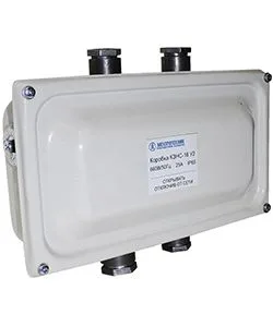 Коробка клеммная КЗНС-16 У2, 16 зажимов, IP65 (металлические вводы) Электротехник