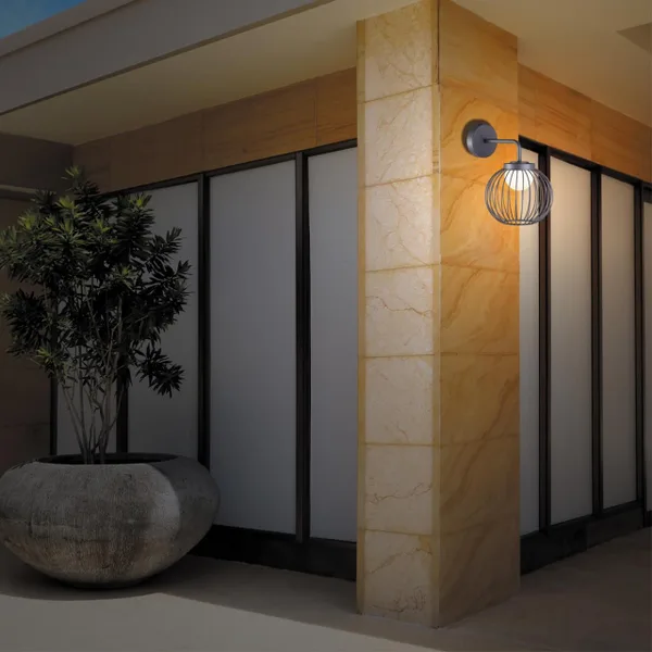 Ландшафтный настен.св-к IP65 LED 4000K 7W 220-240V CARRELLO темно-серый NOVOTECH — фото 3