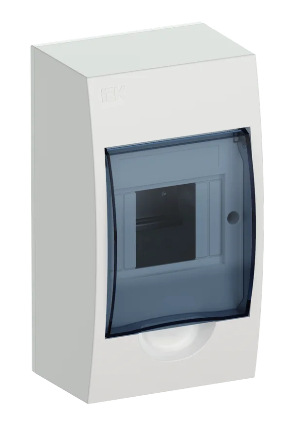 Корпус пластиковый ЩРН-П-4 IP41 белый KREPTA 3 IEK
