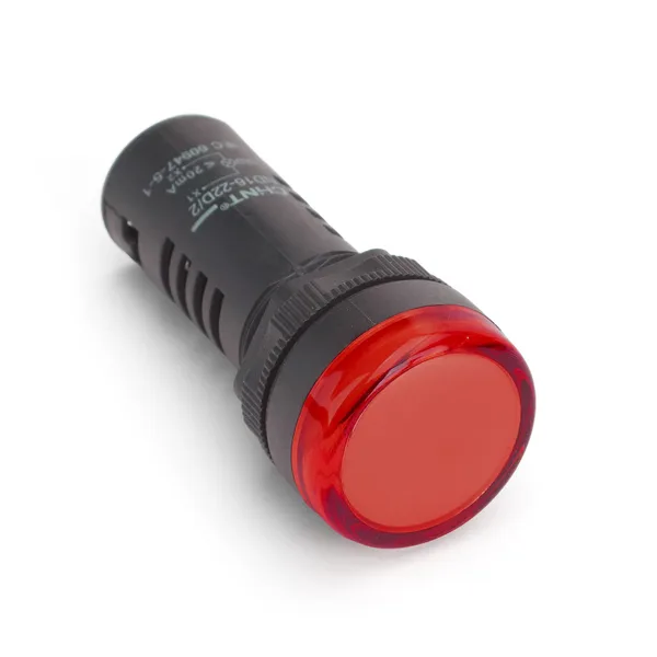 Индикатор ND16-22D/2C красный, встр. резистор, IP65 АС/DC24В (R) CHINT