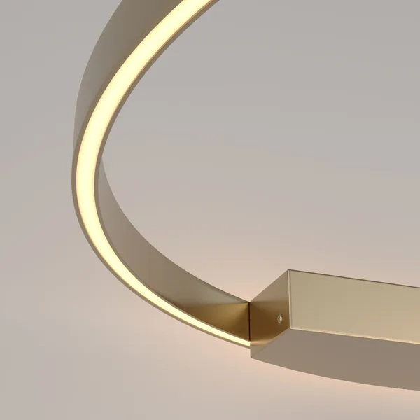 Настенный светильник (бра) 1*LED 51Вт Латунь IP20 Rim MOD058WL-L50BS3K Maytoni — фото 3