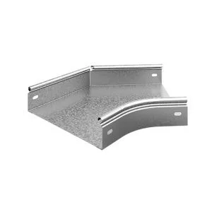 Угол плоский плавный универсальный 45 град. к лотку 500х100, толщ. 1,2 мм, Сендзимир цинк Ostec — фото 2