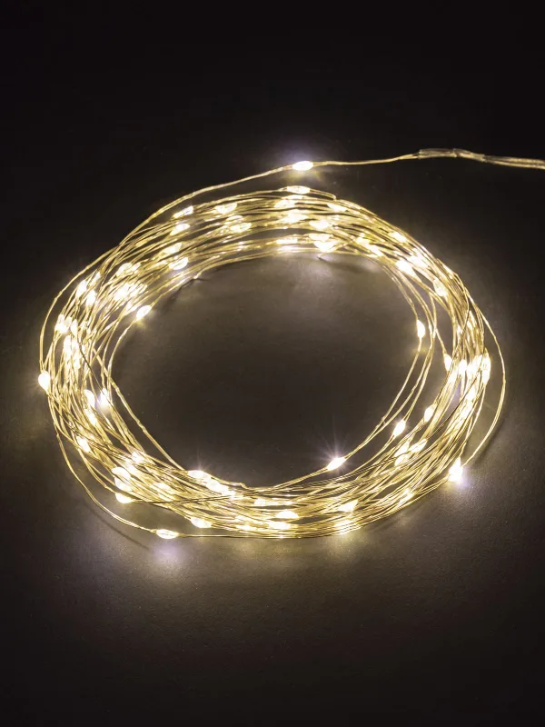 Гирлянда светодиодная "Роса100" 100LED, 10м, 3000К, 250 В, TDM — фото 4