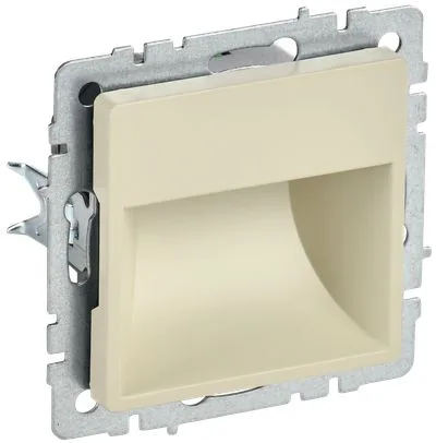 BRITE Подсветка LED встраиваемая ПЛ20-БрКр бежевый IEK