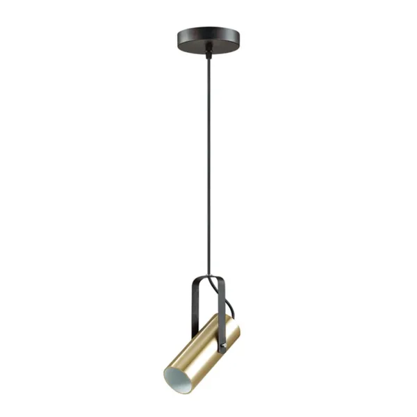 Подвес GU10 LED 1*5W 220V CLAIRE золотой,чёрный LUMION