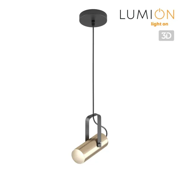 Подвес GU10 LED 1*5W 220V CLAIRE золотой,чёрный LUMION — фото 4