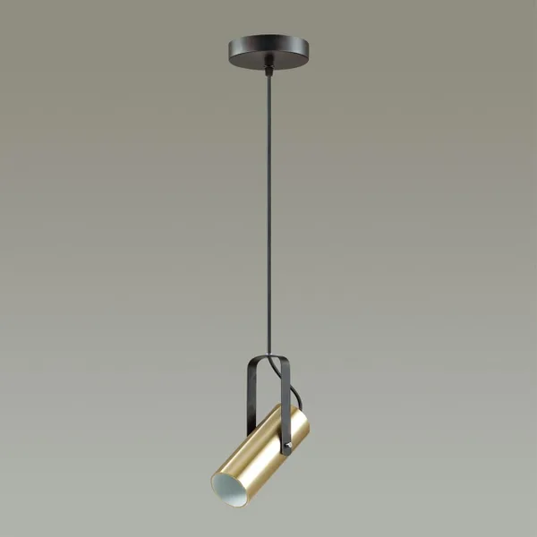 Подвес GU10 LED 1*5W 220V CLAIRE золотой,чёрный LUMION — фото 3