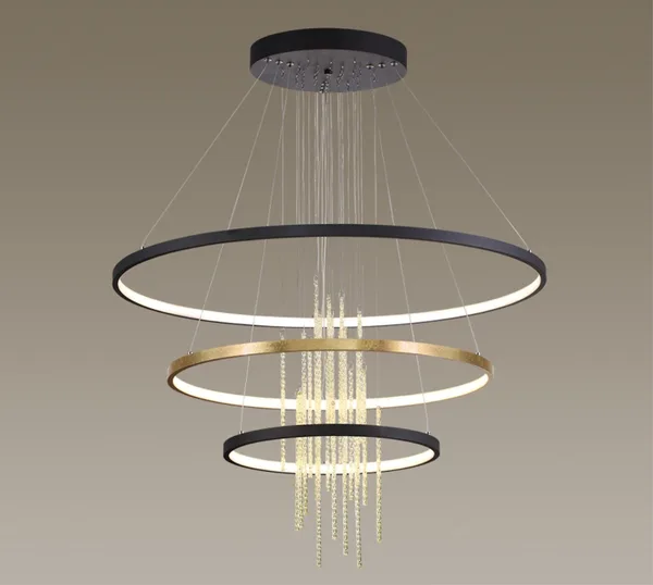 Подвесной св-к LED 4000K 113W 220V MONICA золотистый/стекло/металл ODEON LIGHT — фото 3