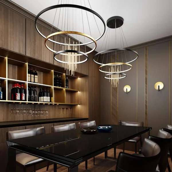 Подвесной св-к LED 4000K 113W 220V MONICA золотистый/стекло/металл ODEON LIGHT — фото 4