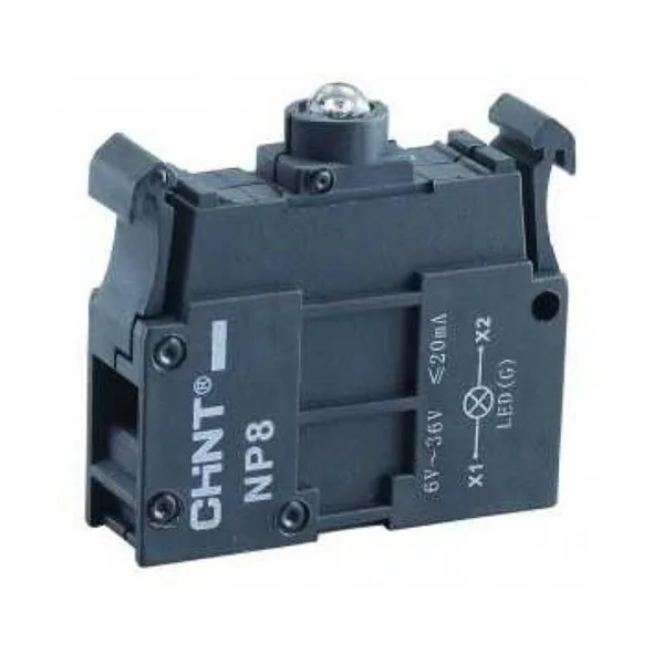 Светодиодный элемент для NP8, AC 110-230В, зелёный (R) CHINT