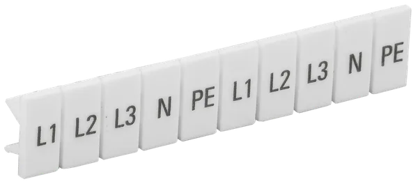 Маркеры для КПИ-2,5мм2 с символами "L1, L2, L3, N, PE" IEK