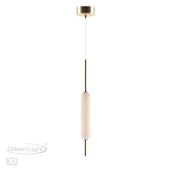 Подвес LED 12W REEDS бронзовый/белый ODEON LIGHT — фото 4
