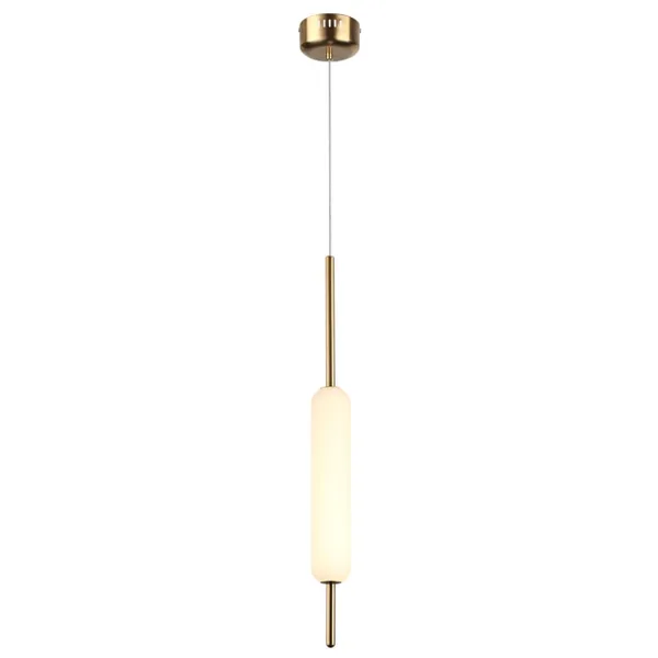 Подвес LED 12W REEDS бронзовый/белый ODEON LIGHT